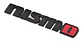 Emblema adhesivo Logo Para Nissan Nismo Metálico 12.3x1.9cm - Miniatura 1