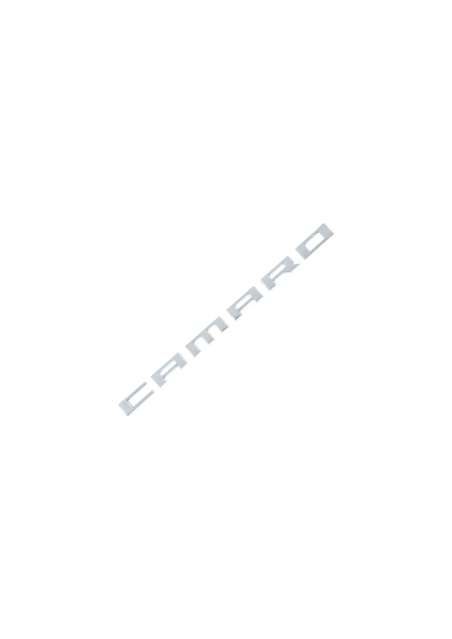 Emblema adhesivo Logo Para Chevrolet Camaro Metálico 24.5x1.5cm 2