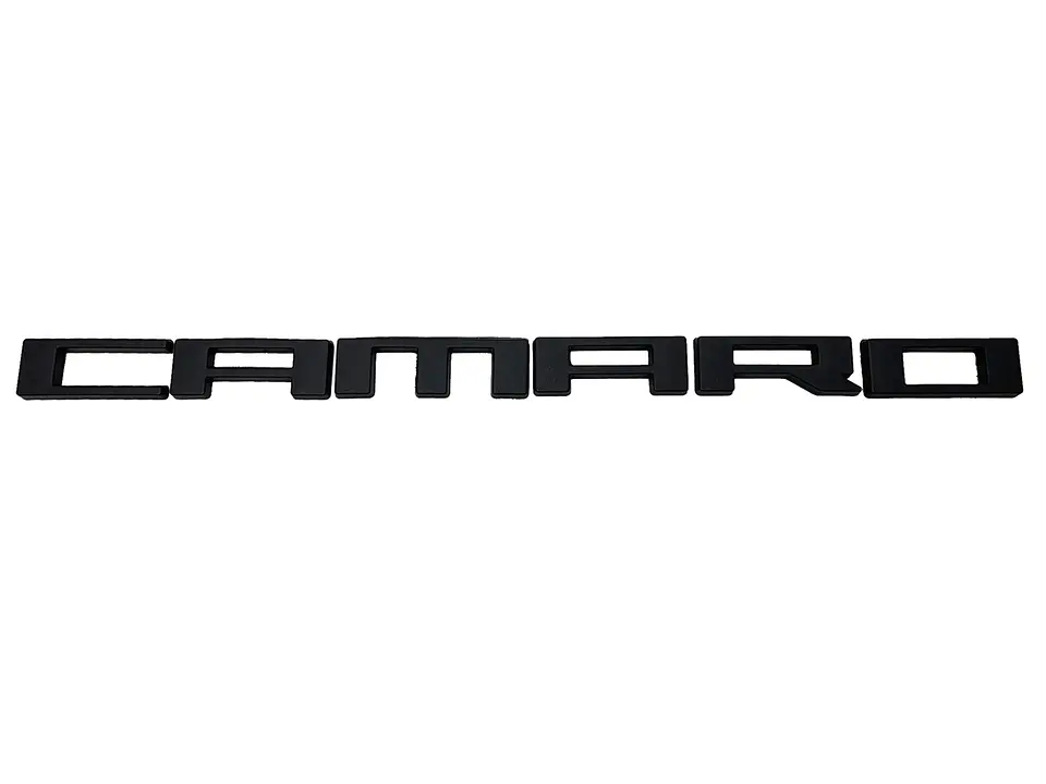 Emblema adhesivo Logo Para Chevrolet Camaro Metálico 24.5x1.5cm 1