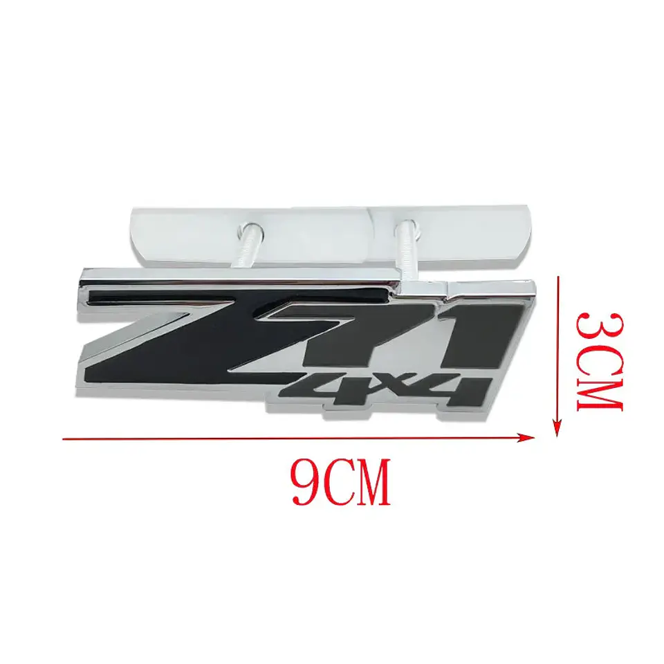 Emblema parrilla Logo Para Chevrolet Silverado Z71 4x4 Frontal 2