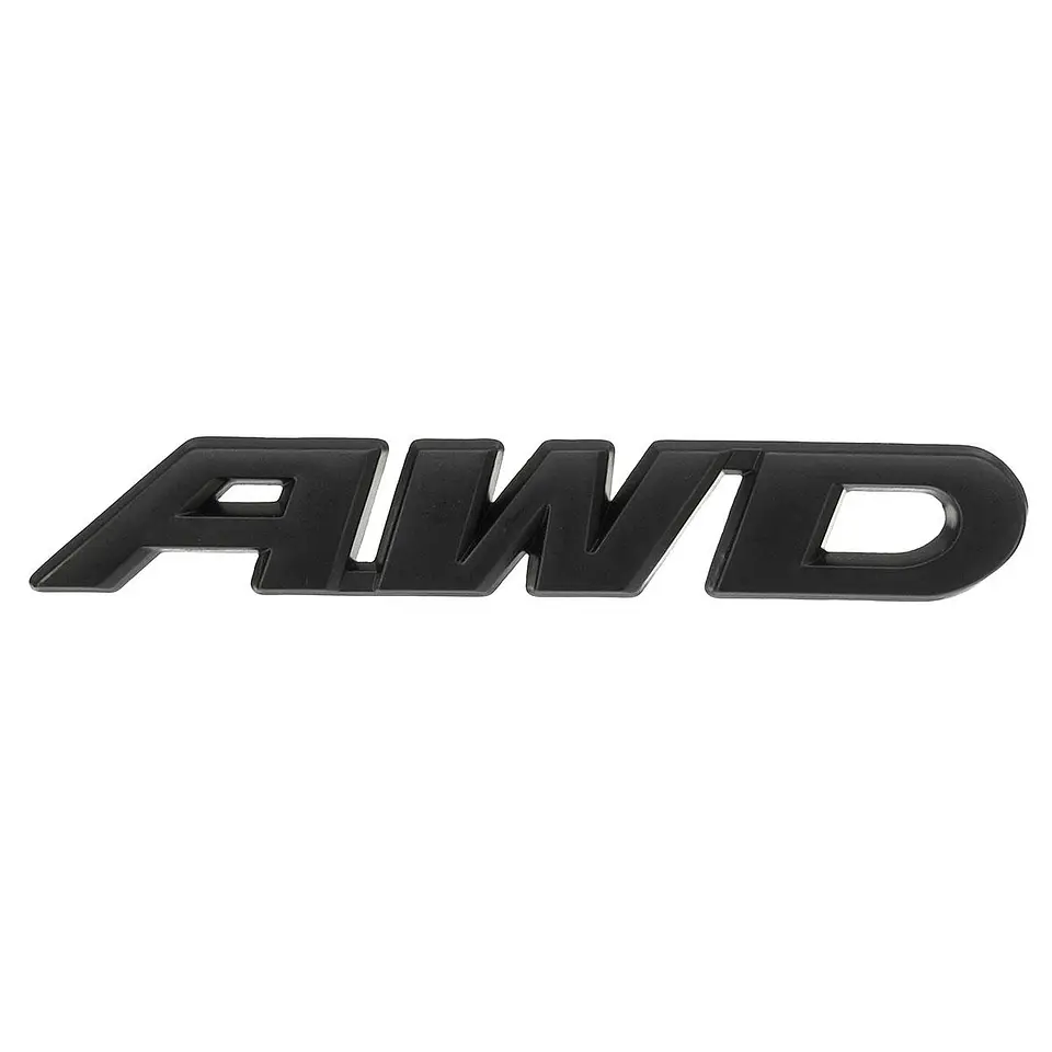 Logo adhesivo Emblema Awd Metálico 9.2x1.5cm 1