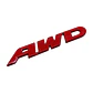 Logo adhesivo Emblema Awd Metálico 9.2x1.5cm - Miniatura 2