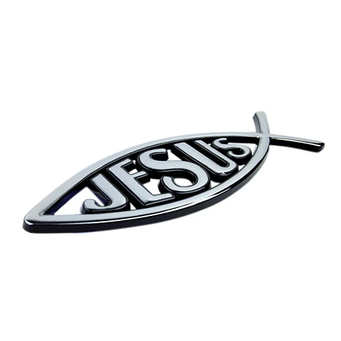 Insignia adhesiva Emblema Jesús 3d Para Autos Motos Etc
