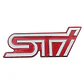 Emblema adhesivo Logo Para Subaru Sti Metálico 9.3x3.5cm - Miniatura 1
