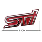 Emblema adhesivo Logo Para Subaru Sti Metálico 9.3x3.5cm - Miniatura 2