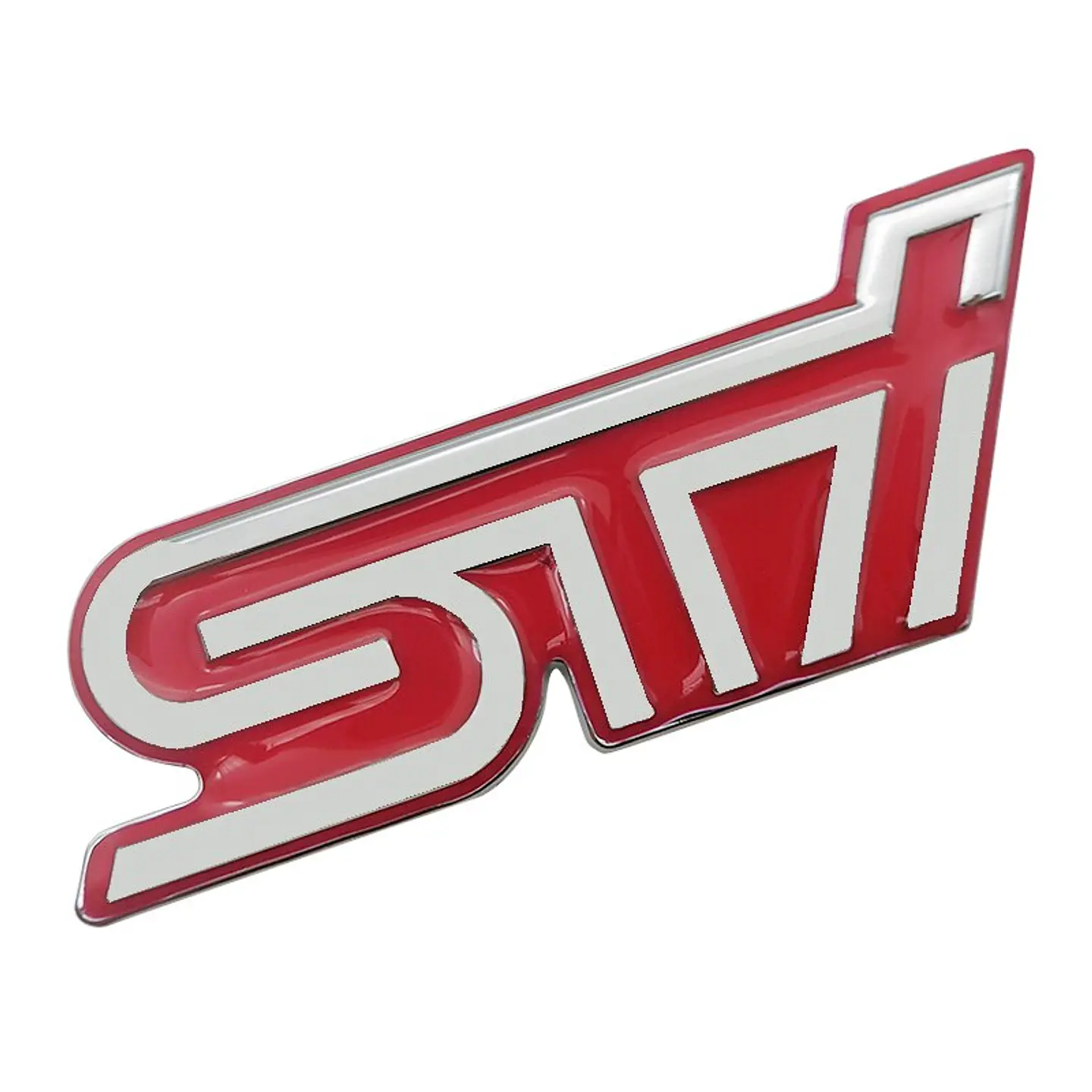 Emblema adhesivo Logo Para Subaru Sti Metálico 9.3x3.5cm 3