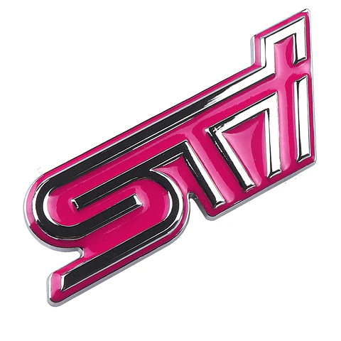 Emblema adhesivo Logo Para Subaru Sti Metálico 9.3x3.5cm