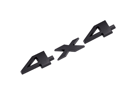 Emblema adhesivo Logo 4x4 Metal Para Jeep Ford Y Más