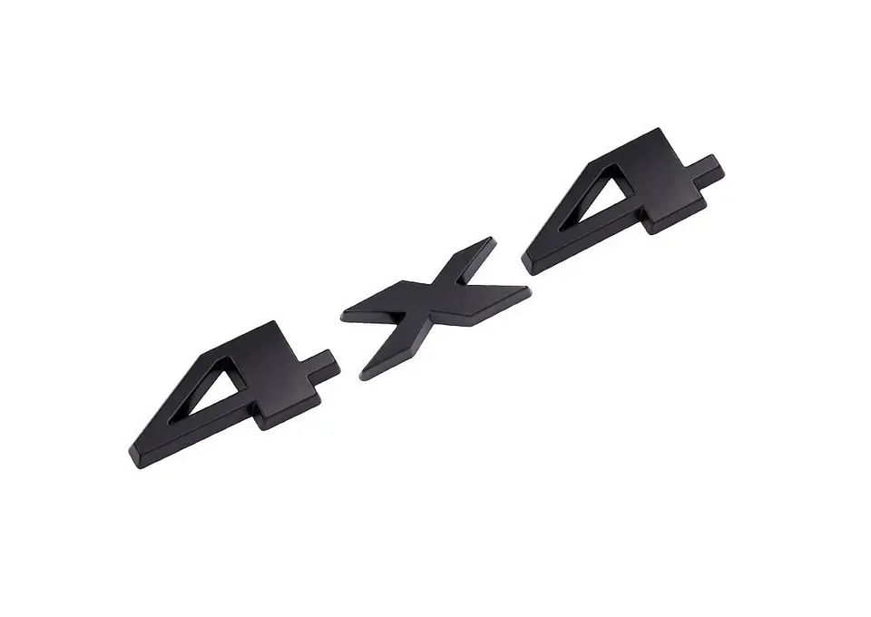 Emblema adhesivo Logo 4x4 Metal Para Jeep Ford Y Más 1