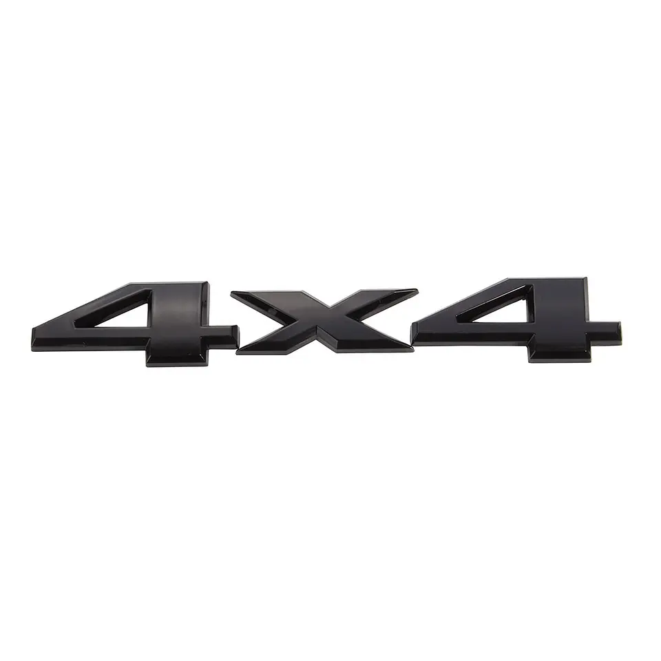 Emblema adhesivo Logo 4x4 Metal Para Jeep Ford Y Más 2