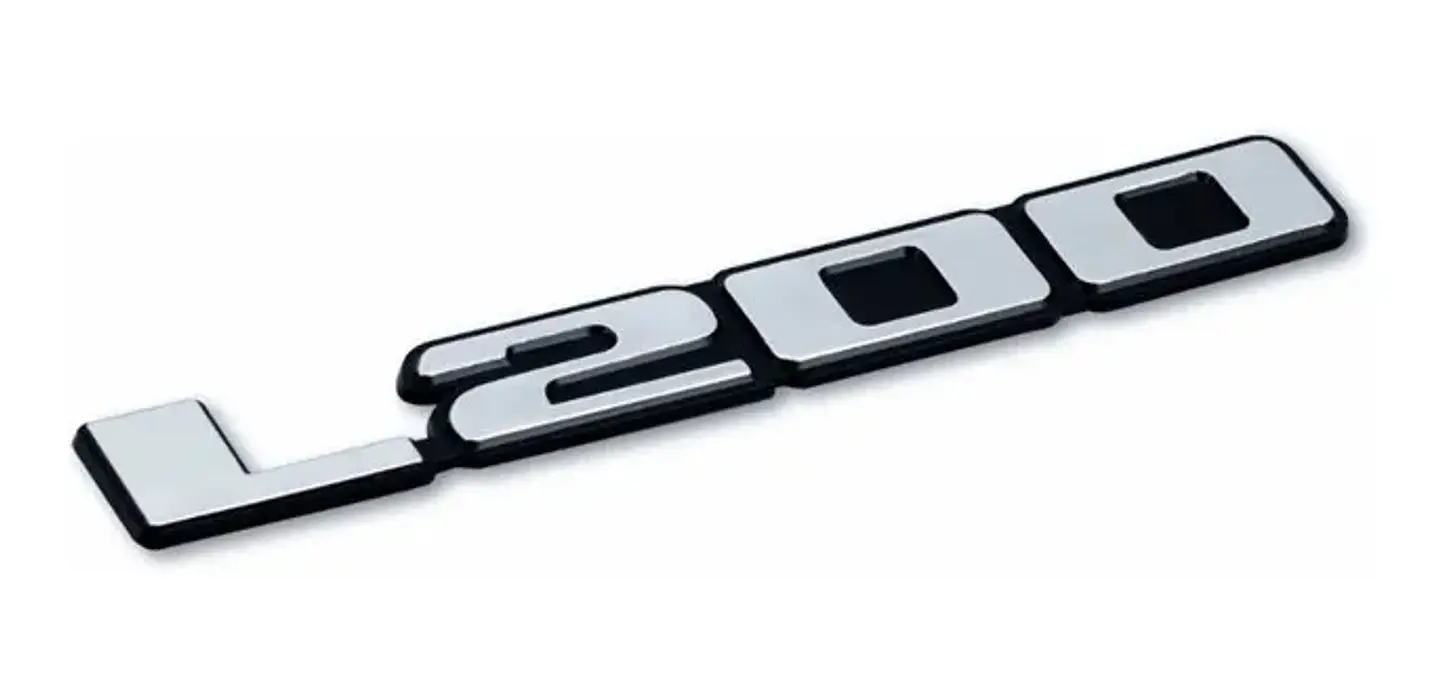 Logo adhesivo Emblema Para Mitsubishi L200 1