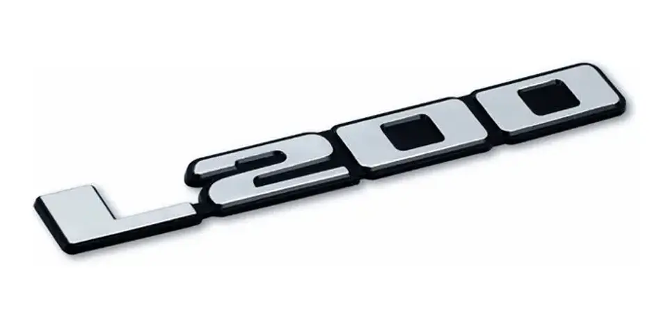 Logo adhesivo Emblema Para Mitsubishi L200 1