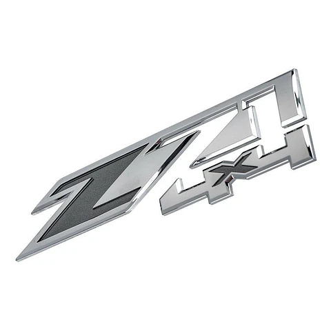 Emblema adhesivo Logo Para Chevrolet Silverado Z71 4x4 17.9x4.8cm