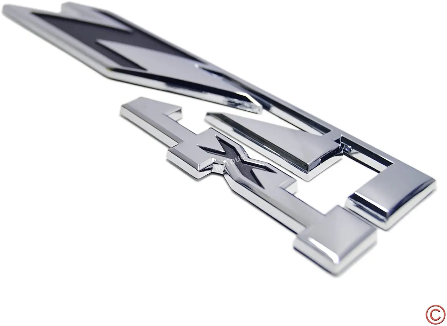 Emblema adhesivo Logo Para Chevrolet Silverado Z71 4x4 17.9x4.8cm 2