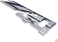 Emblema adhesivo Logo Para Chevrolet Silverado Z71 4x4 17.9x4.8cm - Miniatura 2