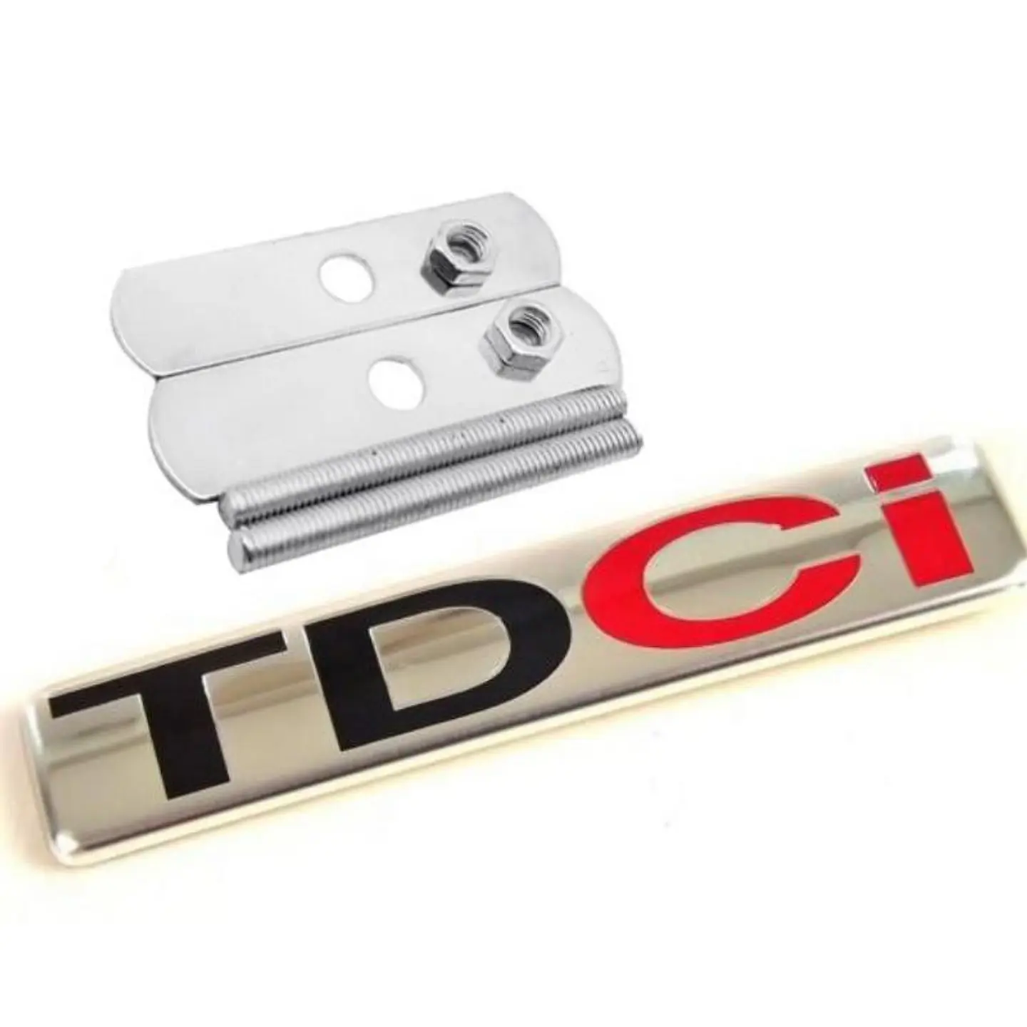 Logo Emblema Frontal Parrilla Para Ford Tdci 8.2x1.7cm 2