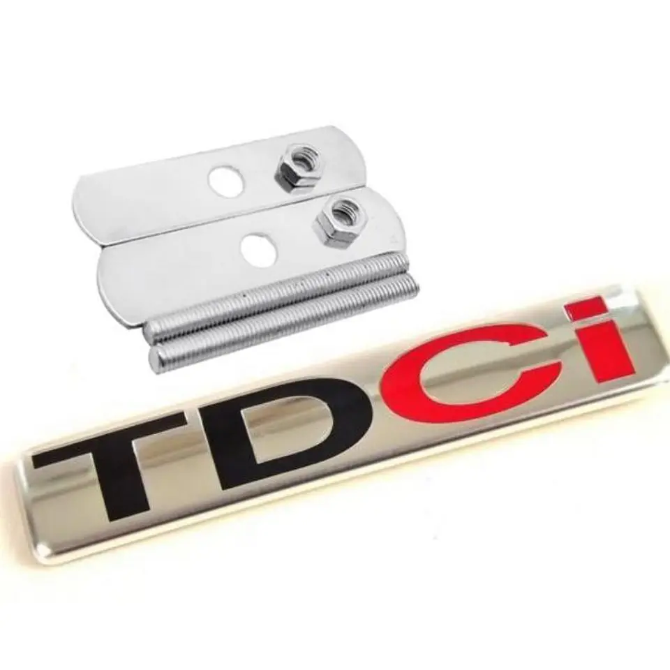 Logo Emblema Frontal Parrilla Para Ford Tdci 8.2x1.7cm 2