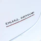 Logo Emblema Para Tesla Dual Motor Cromado - Miniatura 2