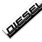 Logo adhesivo Emblema Diesel Multimarca Metálico 7.4x2 Cm Cromado - Miniatura 1
