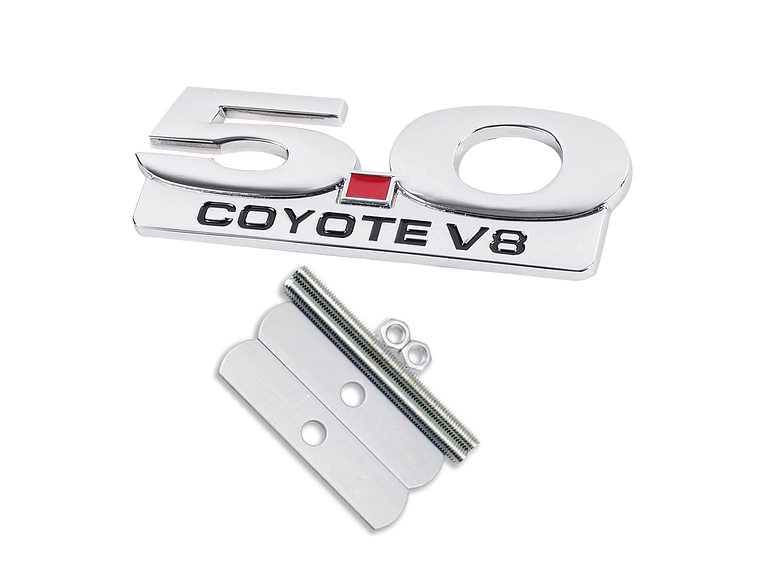 Logo Emblema Frontal Para Ford Mustang F-150 5.0 Coyote V8  1