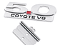 Logo Emblema Frontal Para Ford Mustang F-150 5.0 Coyote V8  - Miniatura 1