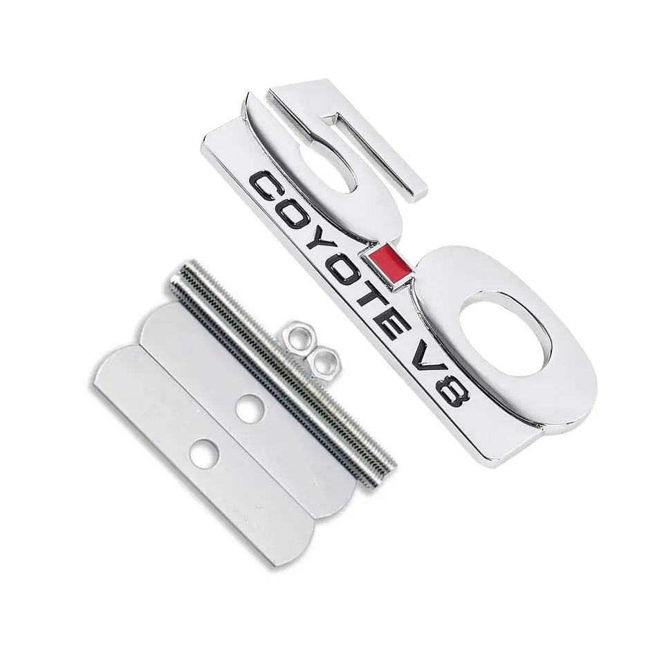 Logo Emblema Frontal Para Ford Mustang F-150 5.0 Coyote V8  2