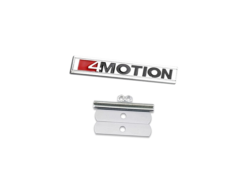 Logo Emblema Frontal parrilla Para Volkswagen 4 Motion 10.7x1.8cm  3