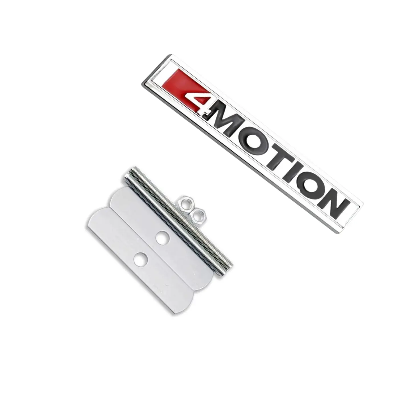 Logo Emblema Frontal parrilla Para Volkswagen 4 Motion 10.7x1.8cm  1