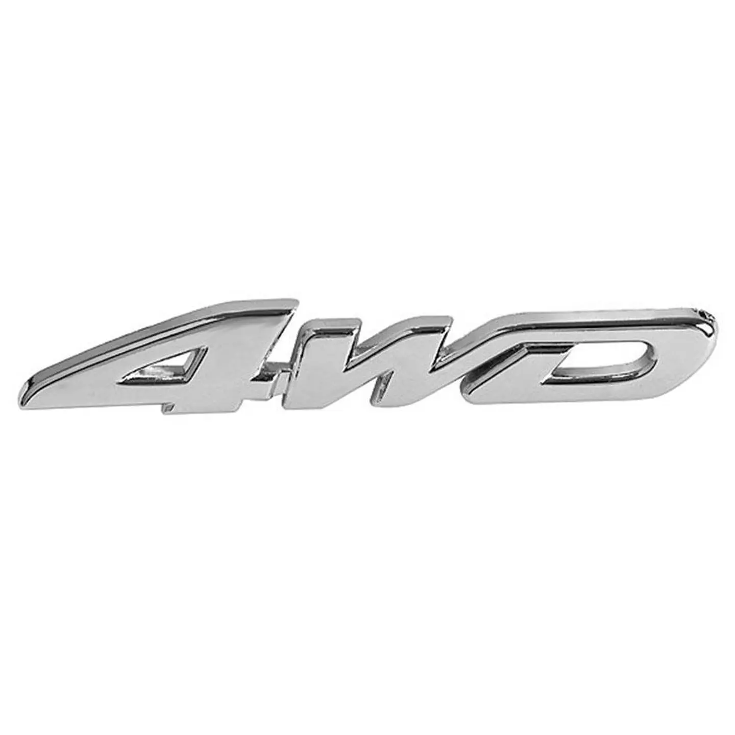 Logo adhesivo 4 Wd Emblema 4wd Multimarca 11.2x1.9cm Metálico 2