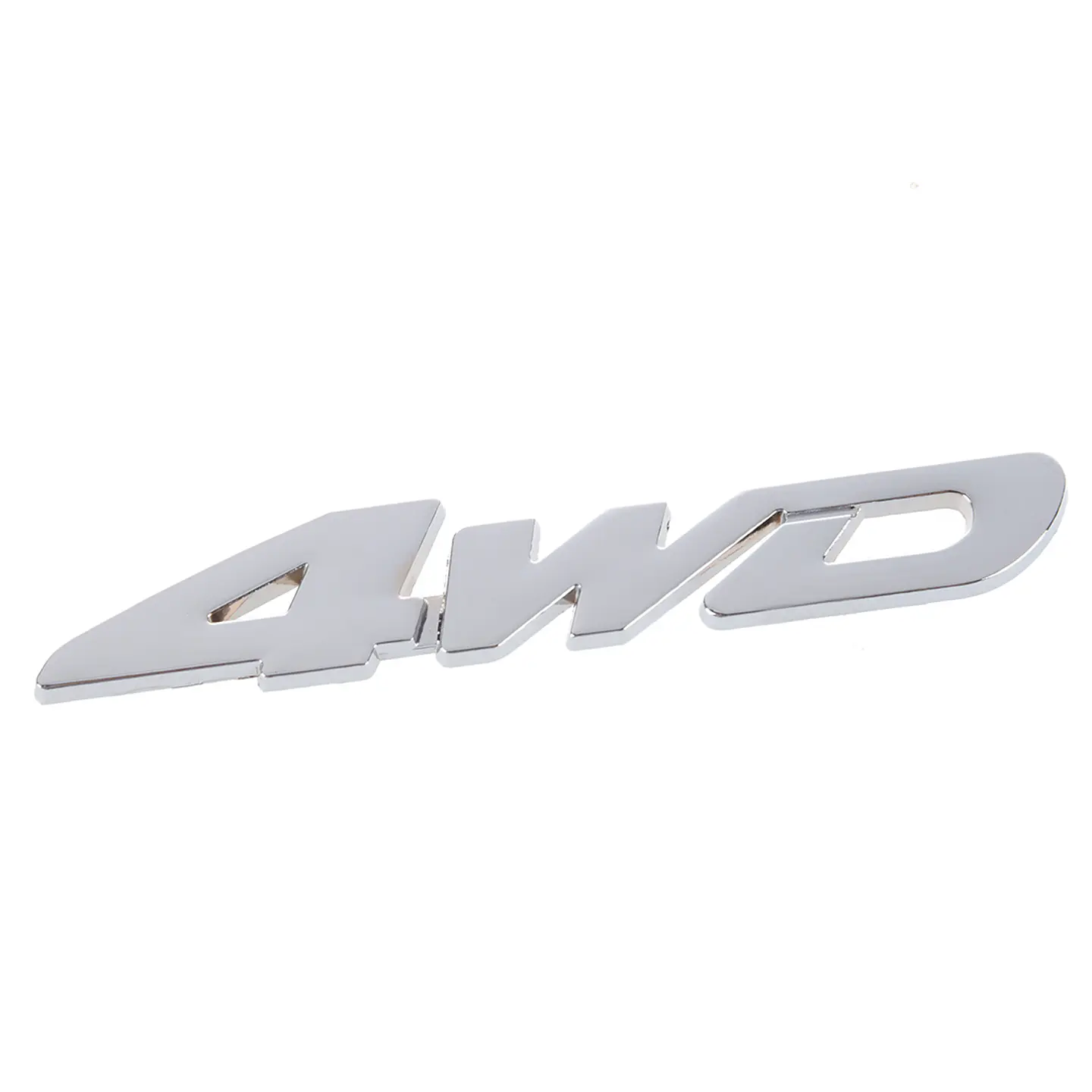 Logo adhesivo 4 Wd Emblema 4wd Multimarca 11.2x1.9cm Metálico 3