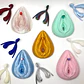 Modelo Anatómico Kit Educativo Vulva + Clítoris desmontable - Miniatura 5