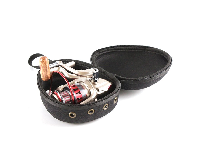 Bolso Protector Estuche Transporte Carrete Pesca 1