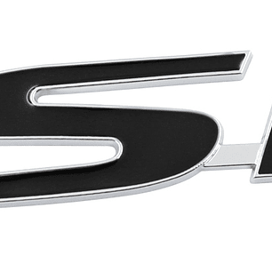 Logo Emblema adhesivo Si Para Honda 9.9x2.7cm Negro