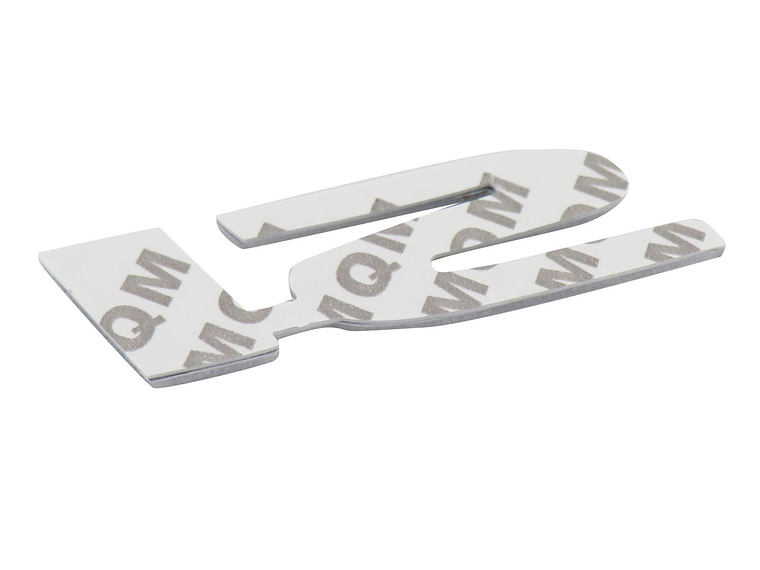 Logo Emblema adhesivo Si Para Honda 9.9x2.7cm Negro 2