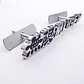 Logo Parrilla Emblema Mugen Frontal Para Honda 14.4x2.2cm Negro - Miniatura 2