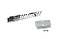 Logo Parrilla Emblema Mugen Frontal Para Honda 14.4x2.2cm Negro - Miniatura 4