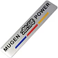 Logo Emblema Mugen Power Para Honda 12x2.6cm - Miniatura 1