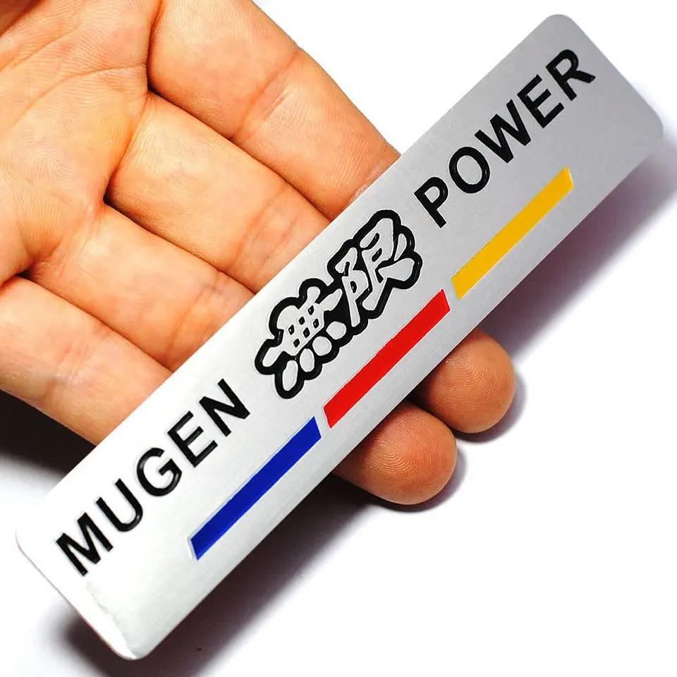 Logo Emblema Mugen Power Para Honda 12x2.6cm 3