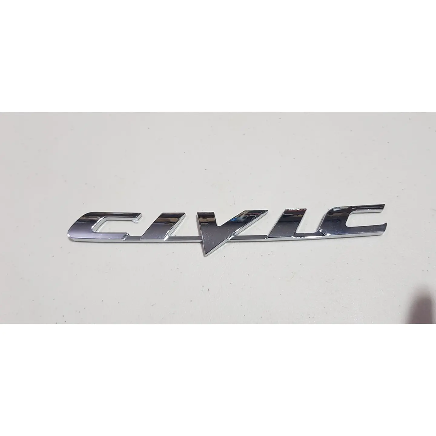 Logo Emblema Para Honda Civic 17.2x2.5cm Metálico 4