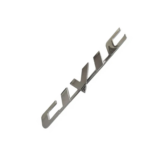 Logo Emblema Para Honda Civic 17.2x2.5cm Metálico