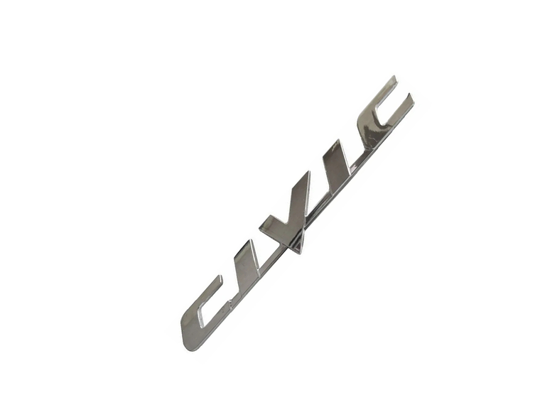 Logo Emblema Para Honda Civic 17.2x2.5cm Metálico 1
