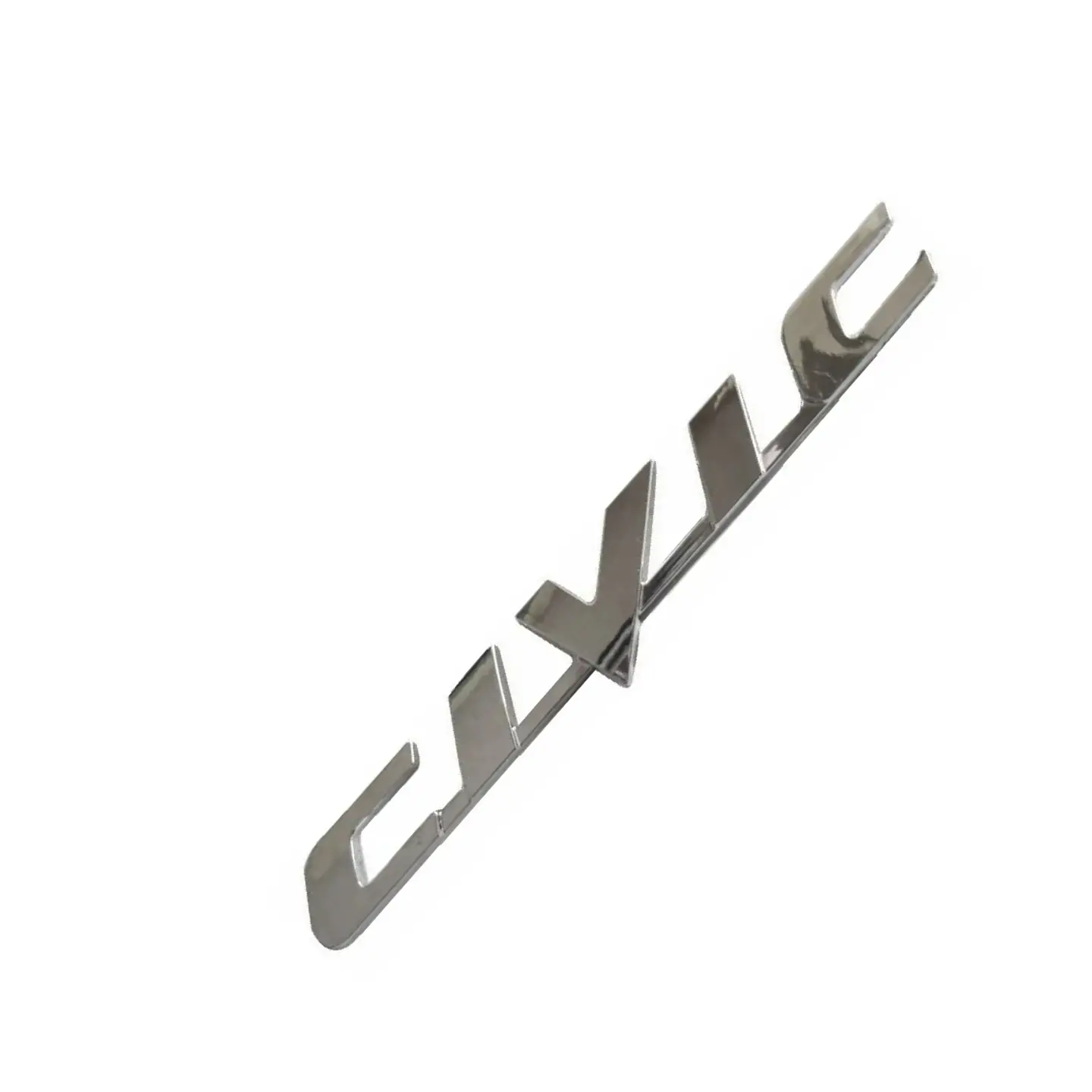 Logo Emblema Para Honda Civic 17.2x2.5cm Metálico 1