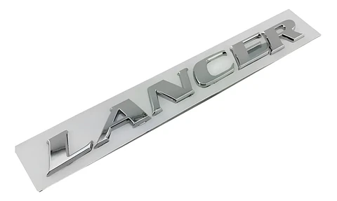 Logo Emblema Para Mitsubishi Lancer 18.7x1.8cm