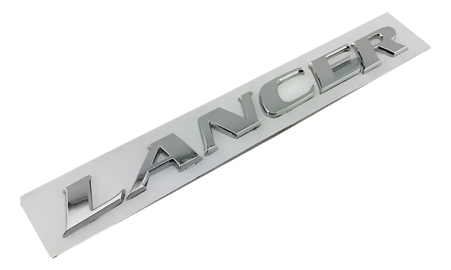 Logo Emblema Para Mitsubishi Lancer 18.7x1.8cm 1