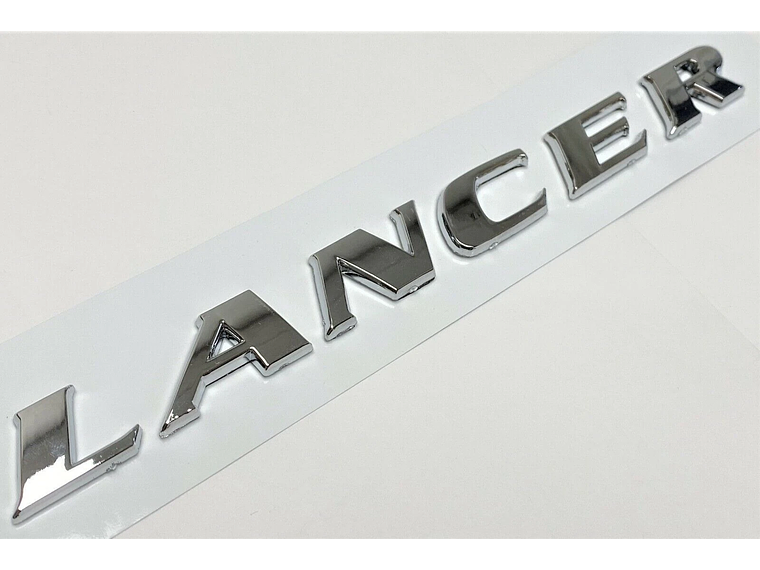 Logo Emblema Para Mitsubishi Lancer 18.7x1.8cm 2