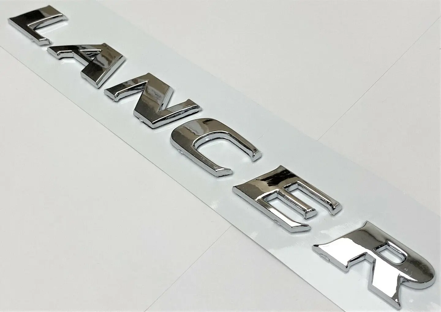 Logo Emblema Para Mitsubishi Lancer 18.7x1.8cm 3