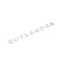 Logo Emblema Para Mitsubishi Outlander Frontal Capot - Miniatura 1