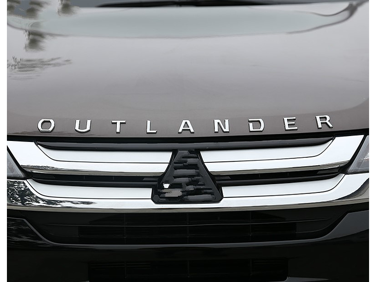 Logo Emblema Para Mitsubishi Outlander Frontal Capot 2