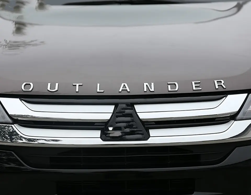 Logo Emblema Para Mitsubishi Outlander Frontal Capot 2