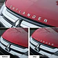 Logo Emblema Para Mitsubishi Outlander Frontal Capot - Miniatura 3